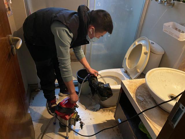 明山马桶疏通-疏通下水道