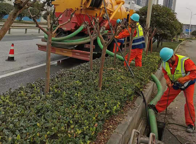 明山市政管道清淤